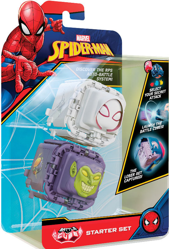 BATTLE CUBE 2 PACK SPIDERMAN ASSORTED