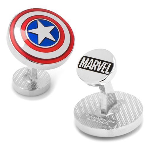 Avengers Captain America Shield Cufflinks