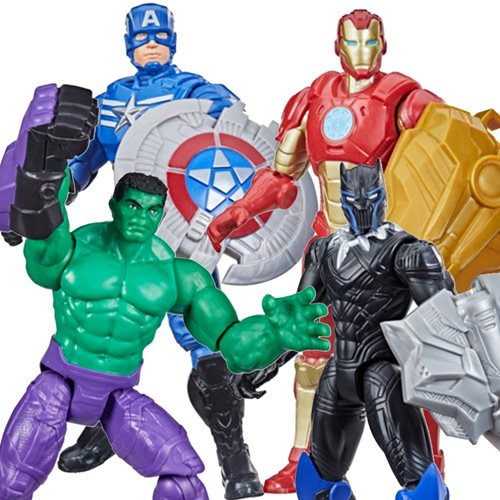 Avengers Mech Strike 6-inch Action Figures Wave 1 Set of 4