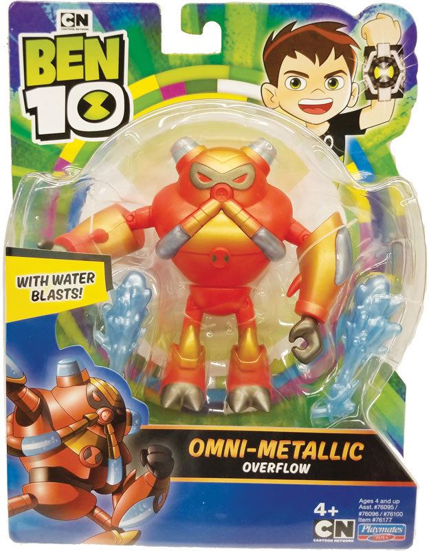 BEN 10 ACTION FIGURES METALLIC THEME - OVERFLOW