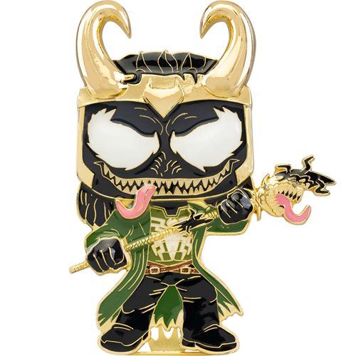 Venomized Loki Large Enamel Pop! Pin