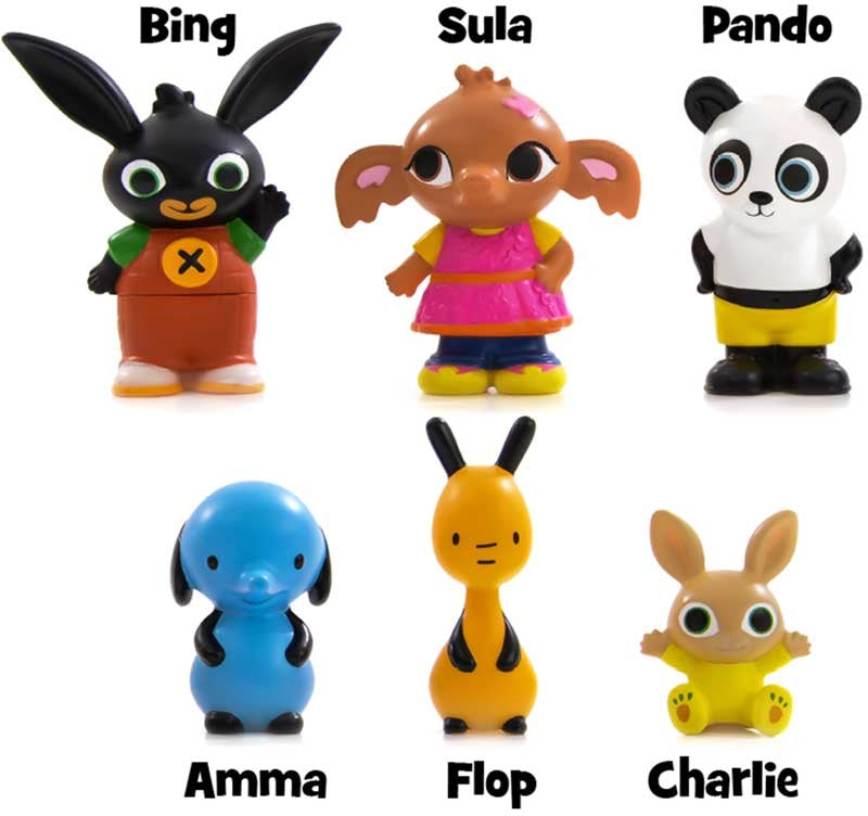 BING AND FRIENDS 6 FIGURE SET