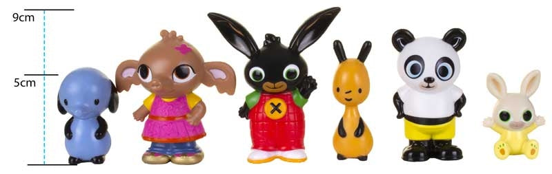 BING AND FRIENDS 6 FIGURE SET