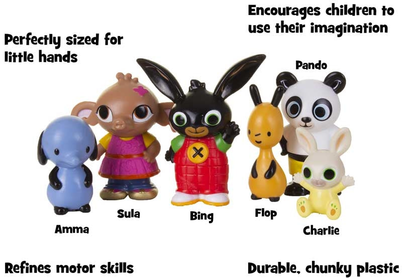 BING AND FRIENDS 6 FIGURE SET