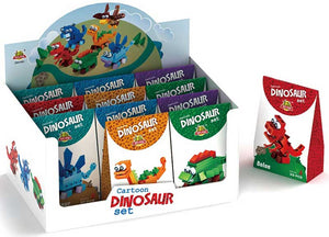 BLOCKS DINOSAUR KIT 6 ASSORTED