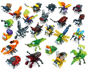 BLOCKS INSECTS KIT 24 ASSORTED