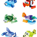 BLOCKS SEA LIFE KIT 12 ASSORTED