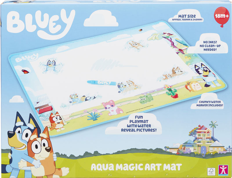 BLUEY AQUAMAGIC ART MAT – The Family Gadget