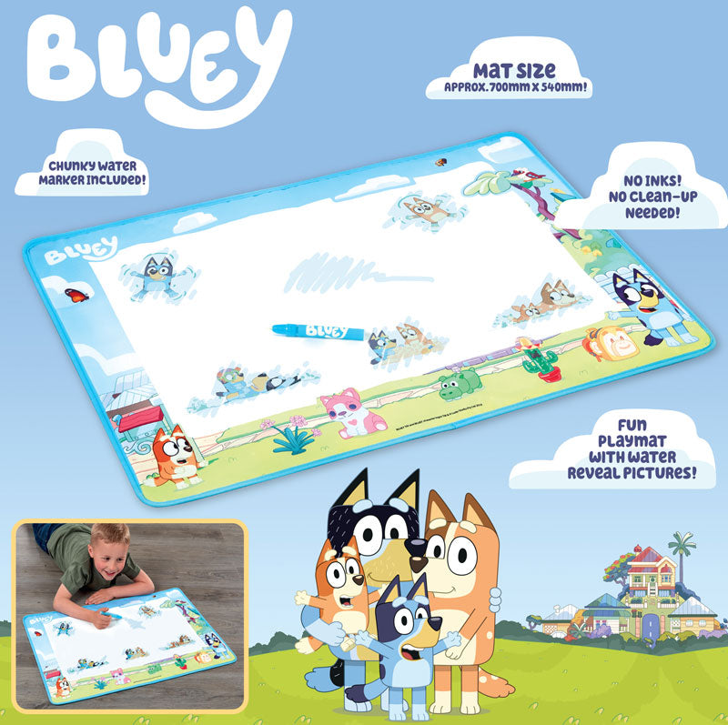 BLUEY AQUAMAGIC ART MAT