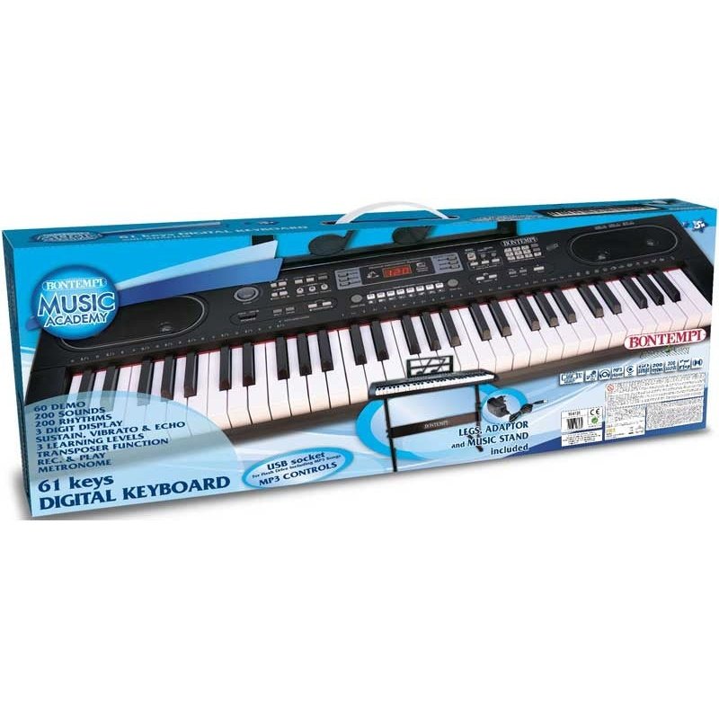 BONTEMPI 61 KEYS DIGITAL KEYBOARD