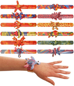 BRACELET SNAP ANIMALS 12 ASSORTED DESIGNS