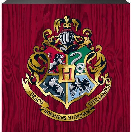 Harry Potter Hogwarts Crest Box Sign