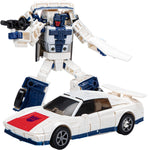 Robot and Car Mode of Transformers Generations Legacy Evolution Deluxe Breakdown.