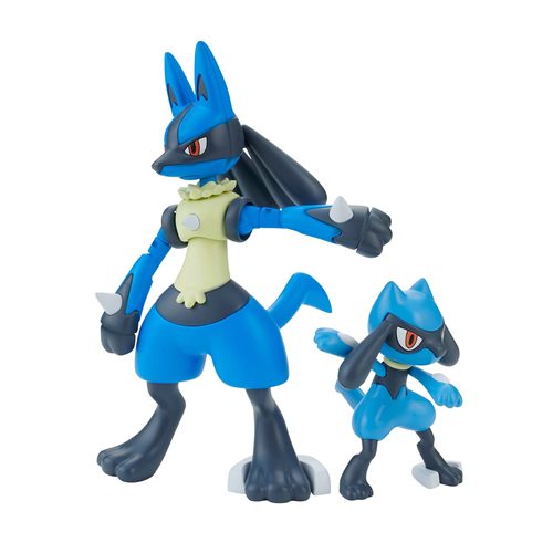 Pokemon Riolu and Lucario Model Kit