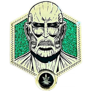 Attack on Titan Final Season Colossal Titan Bertholdt Gold Series Enamel Pin