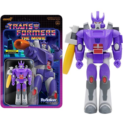 Transformers Galvatron 3 3/4-Inch ReAction Figure