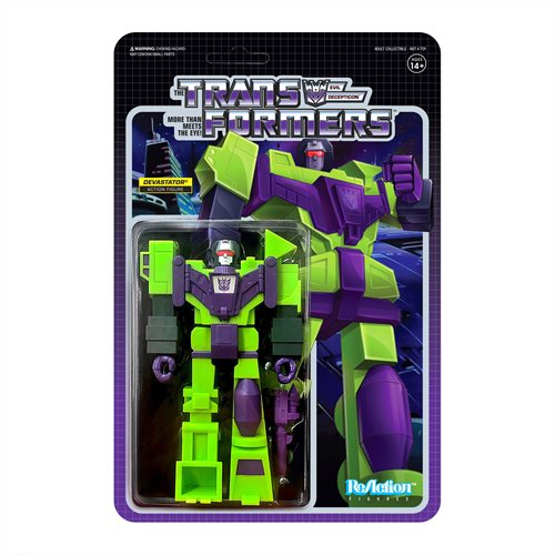 Transformers Devastator Deluxe 3 3/4-Inch Scale ReAction Figure