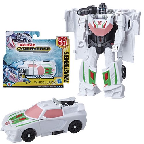 Transformers Cyberverse Action Attackers 1-Step Changer Wheeljack