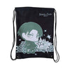 Attack on Titan Levi Black Drawstring Bag