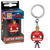 Captain Marvel Masked Pocket Pop! Key Chain