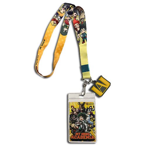 My Hero Academia SD Group Lanyard