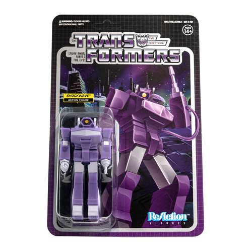 Transformers Shockwave 3 3/4-Inch ReAction Figure