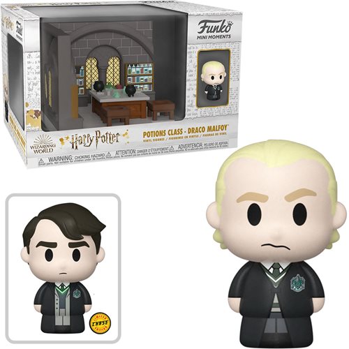 Harry Potter Draco Malfoy Mini Moments Mini-Figure Diorama Playset