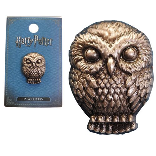 Harry Potter Hedwig Pewter Lapel Pin