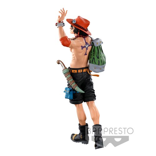 One Piece World Figure Colosseum 3 Portgas D. Ace Original Super Master Stars Piece Statue