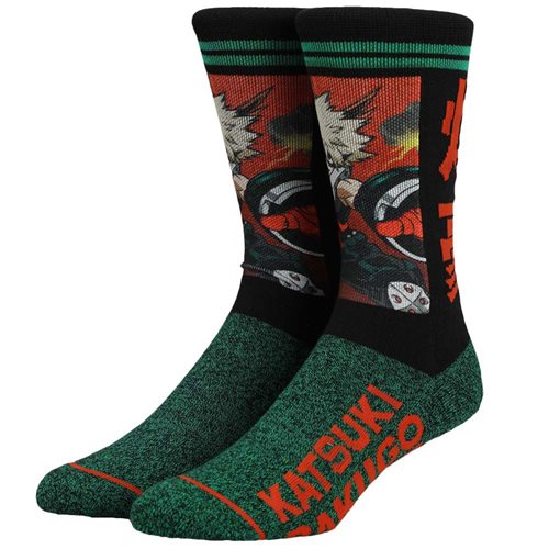 My Hero Academia Bakugo Crew Socks