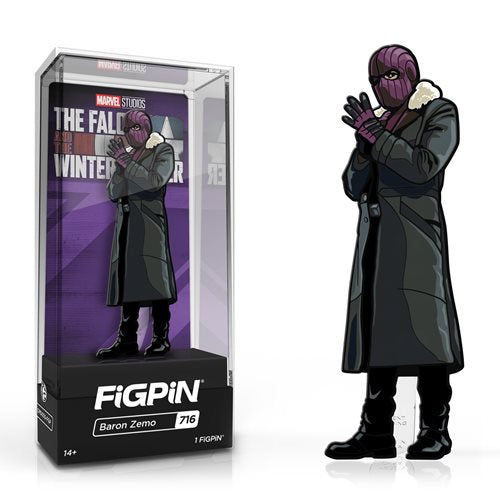 The Falcon and Winter Soldier Baron Zemo FiGPiN Classic 3-Inch Enamel Pin