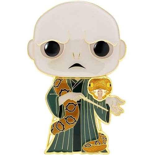 Harry Potter Voldemort with Nagini Large Enamel Pop! Pin