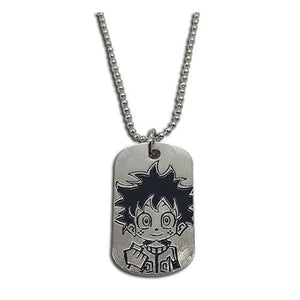 My Hero Academia Deku Dog Tag Necklace