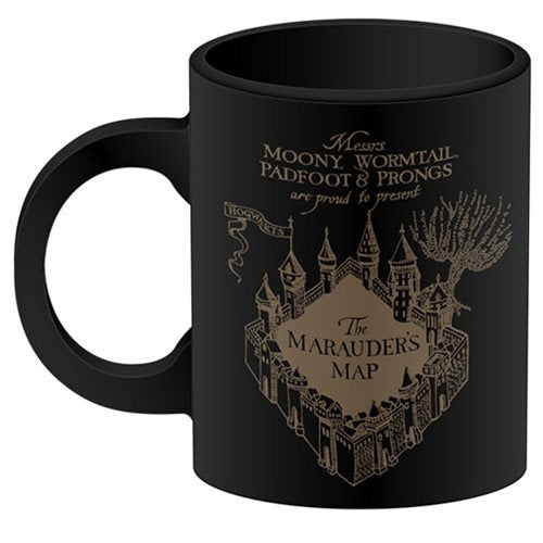 Harry Potter Maurader's Map Heat Change 11 oz. Mug