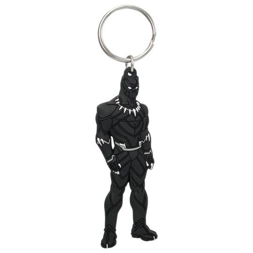 Black Panther Soft Key Chain