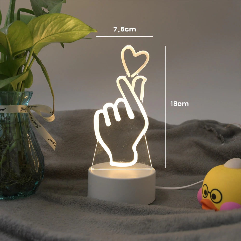 LED USB Night Light Lamps