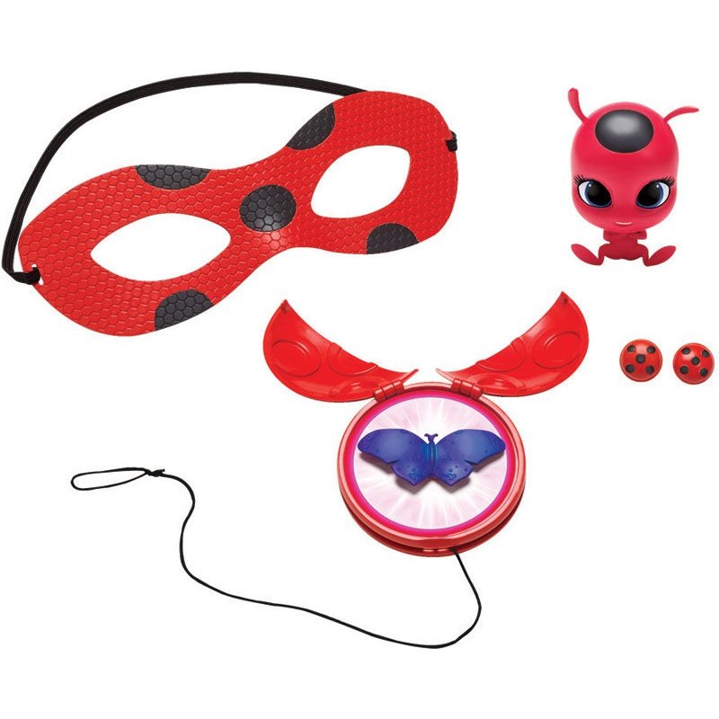Licensed Miraculous Ladybug Girls Superhero Costume & Mask