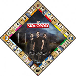 Winning Moves Supernatural Monopoly Board Game, Join The Winchester Brothers Sam and Dean, Advance to Vampire and Werewolf and Trade Your Way to Success