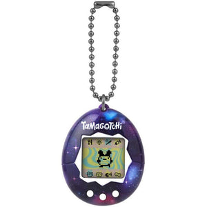 Tamagotchi Galaxy-Feed, Care, 42815 Original, Nurture-Virtual Pet with Chain for on The go Play