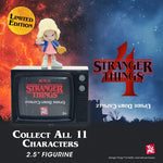 Display Mode 1 of Netflix Stranger Things Upside Down Capsules. Season 4, character Eleven.