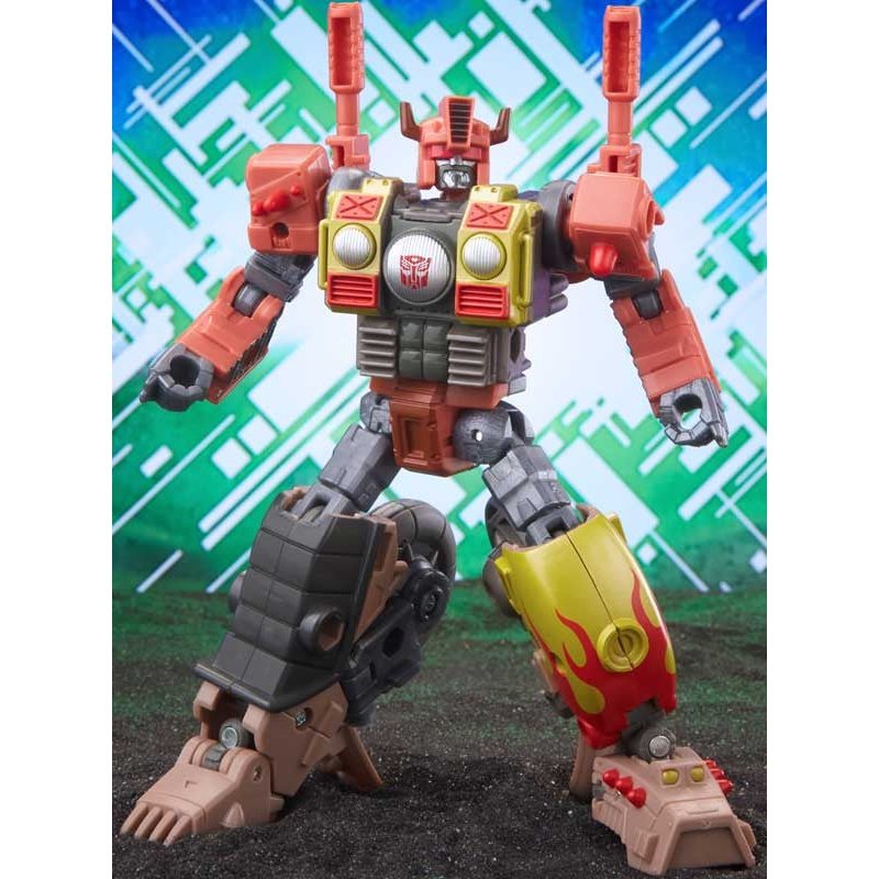 Transformers Toys Legacy Evolution Deluxe Crashbar Toy, 5.5-inch, Action Figure, Hasbro