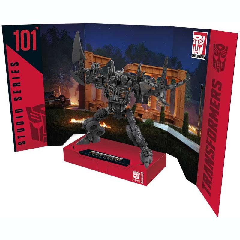 Transformers Toys Studio Series Leader Class 101 Scourge Toy Action Figure